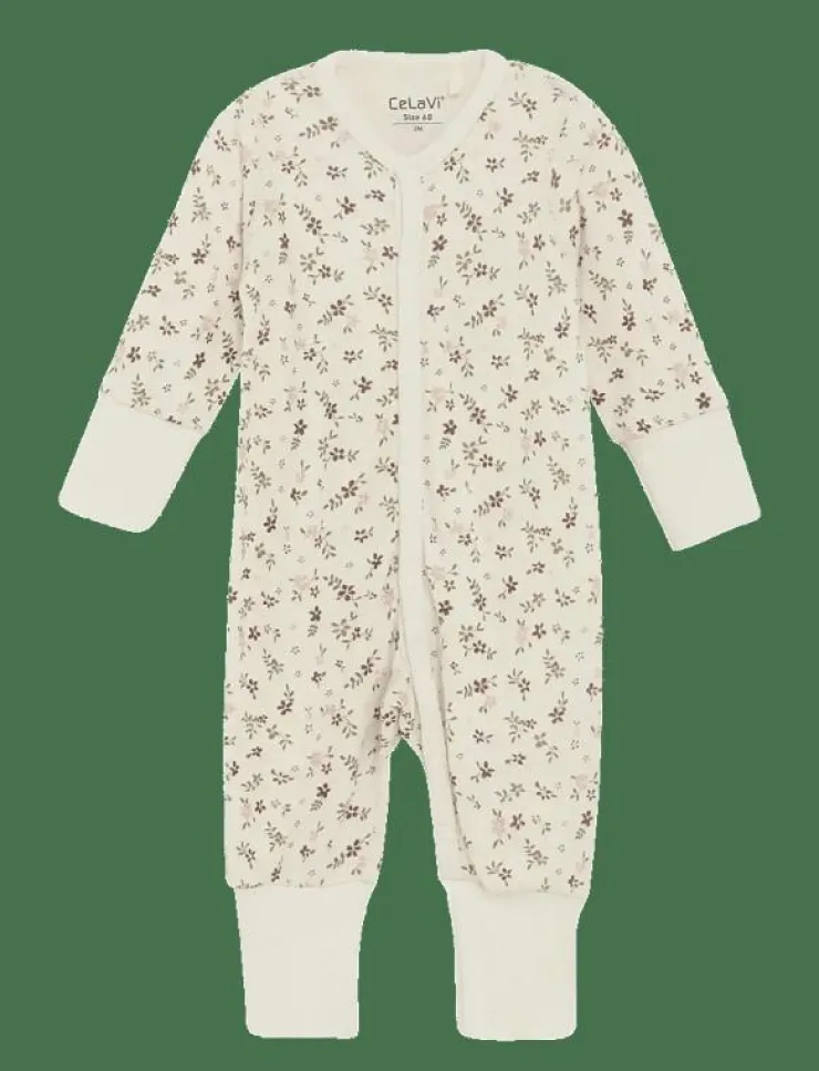 Barn CeLaVi Bodysuits|Jumpsuit LS - AOP - Långärmad bodysuit