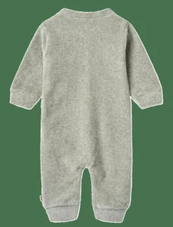 Barn Wheat Bodysuits|Jumpsuit L/S Avery - Långärmad bodysuit