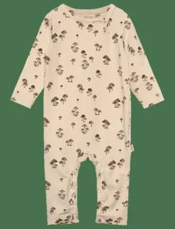 Barn Petit Piao Bodysuits|Jumpsuit L/S Printed - Långärmad bodysuit