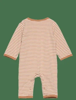 Barn Fixoni Bodysuits|Jumpsuit Y/D Stripe - Långärmad bodysuit