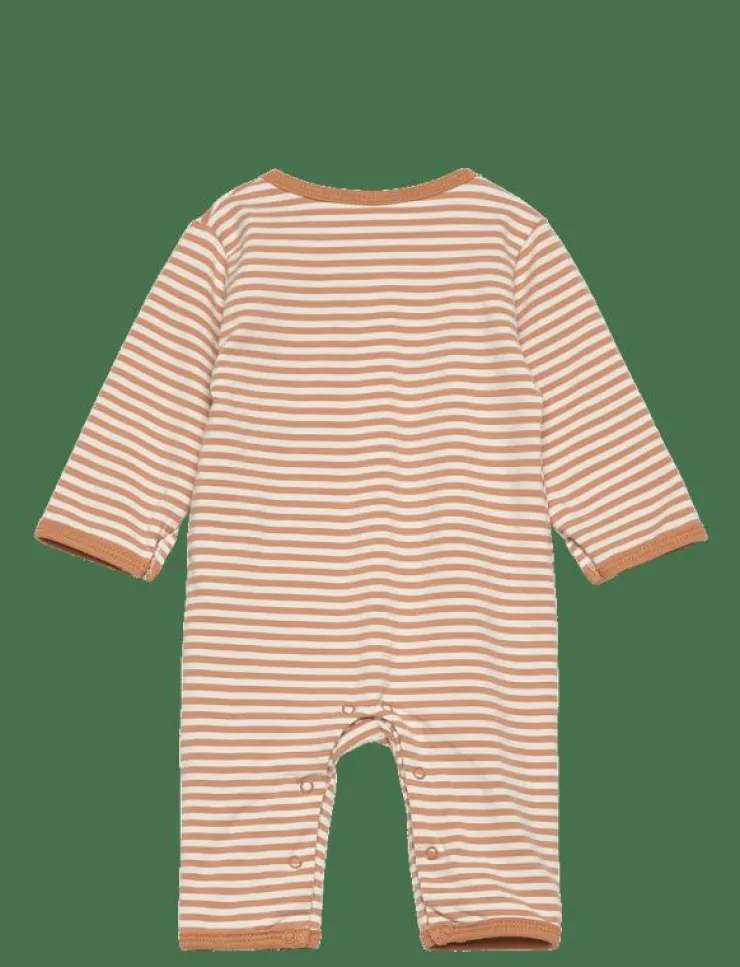 Barn Fixoni Bodysuits|Jumpsuit Y/D Stripe - Långärmad bodysuit