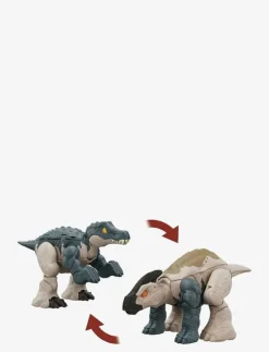 Jurassic world FIERCE CHANGERS DOUBLE DANGER Baryonyx & Parasaurolophus - Djur|Barn Leksaksset & Leksaksfigurer