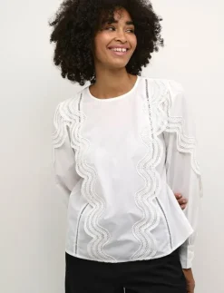 Kaffe KAchristine Blouse - Långärmade blusar|Kvinnor Blusar & Skjortor
