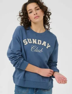 Kaffe KAelenora Sweatshirt - Sweatshirts|Kvinnor Sweatshirts