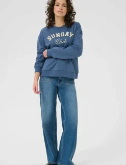 Kaffe KAelenora Sweatshirt - Sweatshirts|Kvinnor Sweatshirts