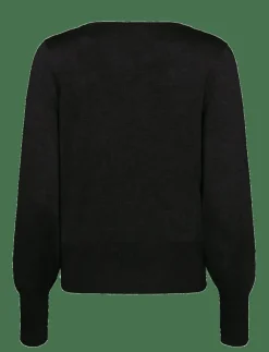 Kaffe KAlone v-neck Pullover - Stickat|Kvinnor Plus Size & Curvy|Stickat