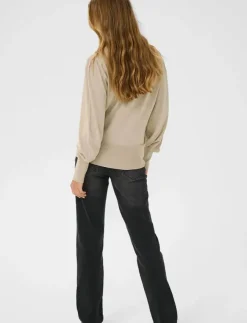 Kaffe KAlone v-neck Pullover - Stickat|Kvinnor Kläder