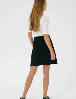 Kaffe KAmerle Button Skirt - Korta kjolar|Kvinnor Kjolar