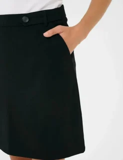 Kaffe KAmerle Button Skirt - Korta kjolar|Kvinnor Kjolar