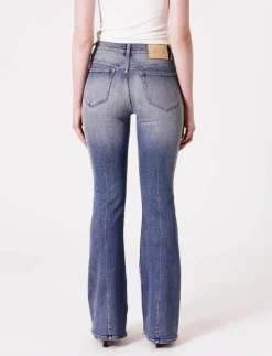 NEUW KARA BOOT ENCORELIGHT VINTAGE INDIGO - Boot cut Jeans|Kvinnor Denimkläder|Jeans