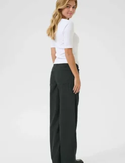 Kaffe KAvera Pocket Pants - Raka byxor|Kvinnor Byxor