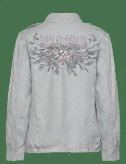 Zadig & Voltaire KID LIN SKULL WINGS - Utilityjackor|Kvinnor Overshirts