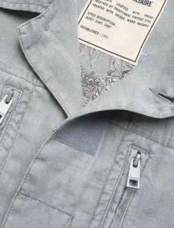 Zadig & Voltaire KID LIN SKULL WINGS - Utilityjackor|Kvinnor Overshirts