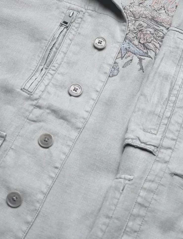 Zadig & Voltaire KID LIN SKULL WINGS - Utilityjackor|Kvinnor Overshirts