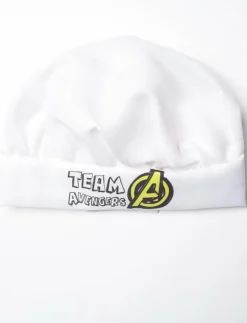 BrandMac Kids Apron + hat - Avengers 001 - Förkläde|Barn Matdags|Matdags