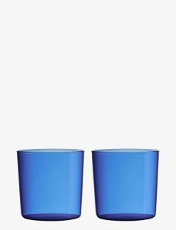 Design Letters Kids coloured Eco drinking glass (set of 2 pcs) - Pipmuggar|Barn Mata