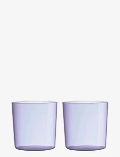 Design Letters Kids coloured Eco drinking glass (set of 2 pcs) - Pipmuggar|Barn Mata