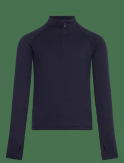 Barn Icebreaker Underställ|Kids Merino 260 Tech LS Half Zip - Underställströjor