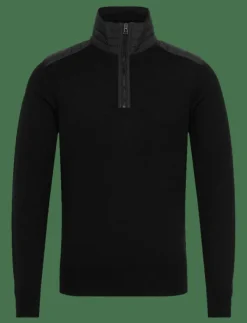 Belstaff Stickat|KILMINGTON QUARTER ZIP JUMPER - Stickat