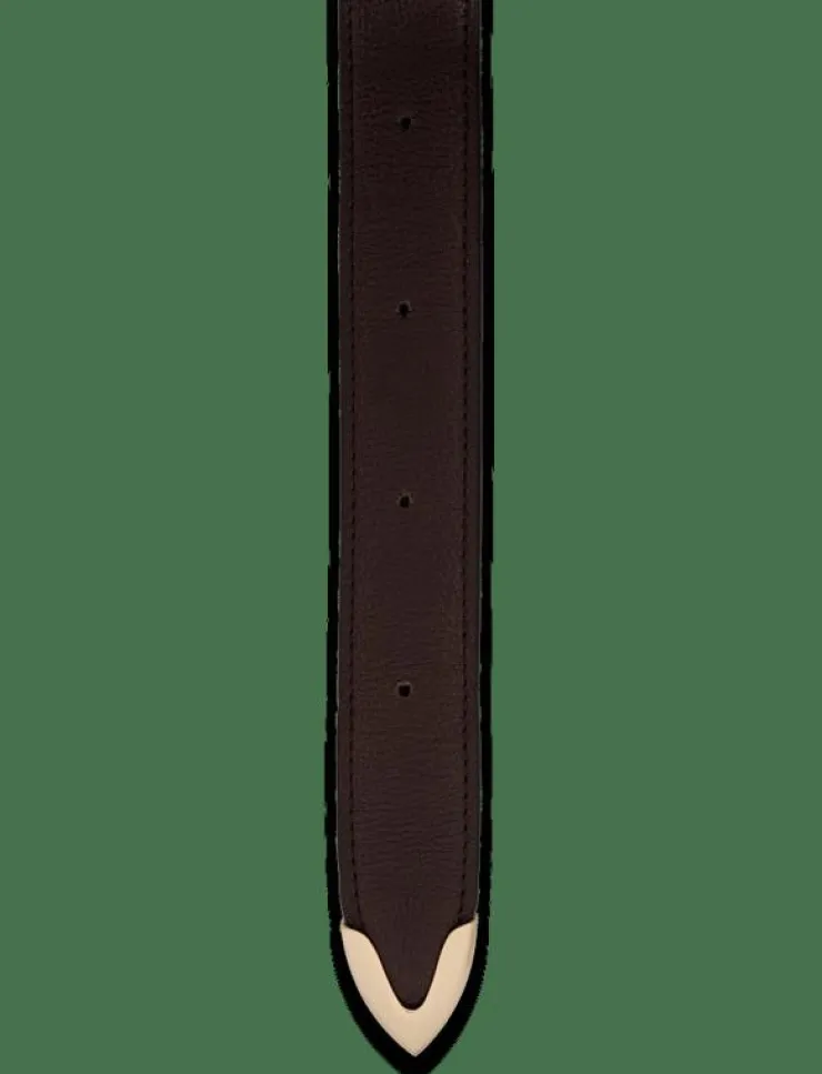 Kvinnor Lexington Clothing Bälten|Kimbell Leather Belt - Skärp