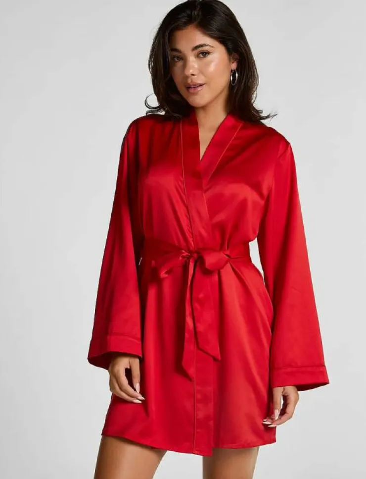 Kvinnor Hunkemöller Morgonrockar|Morgonrockar|KIMONO SATIN - Morgonrock