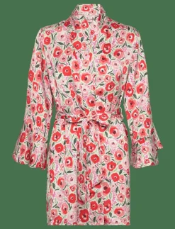 Hunkemöller Kimono Satin Funky Floral - Kimonos|Kvinnor Kimonos