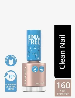 Kvinnor Rimmel Naglar|Kind & Free clean nail 160 Pearl Shimmer - Naglar