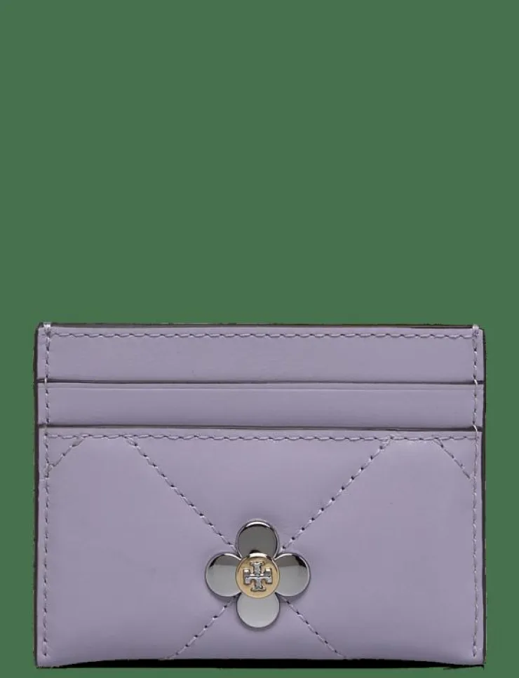 Kvinnor Tory Burch Plånböcker & Korthållare|Kira Clover Diamond Quilt Card Case - Plånböcker
