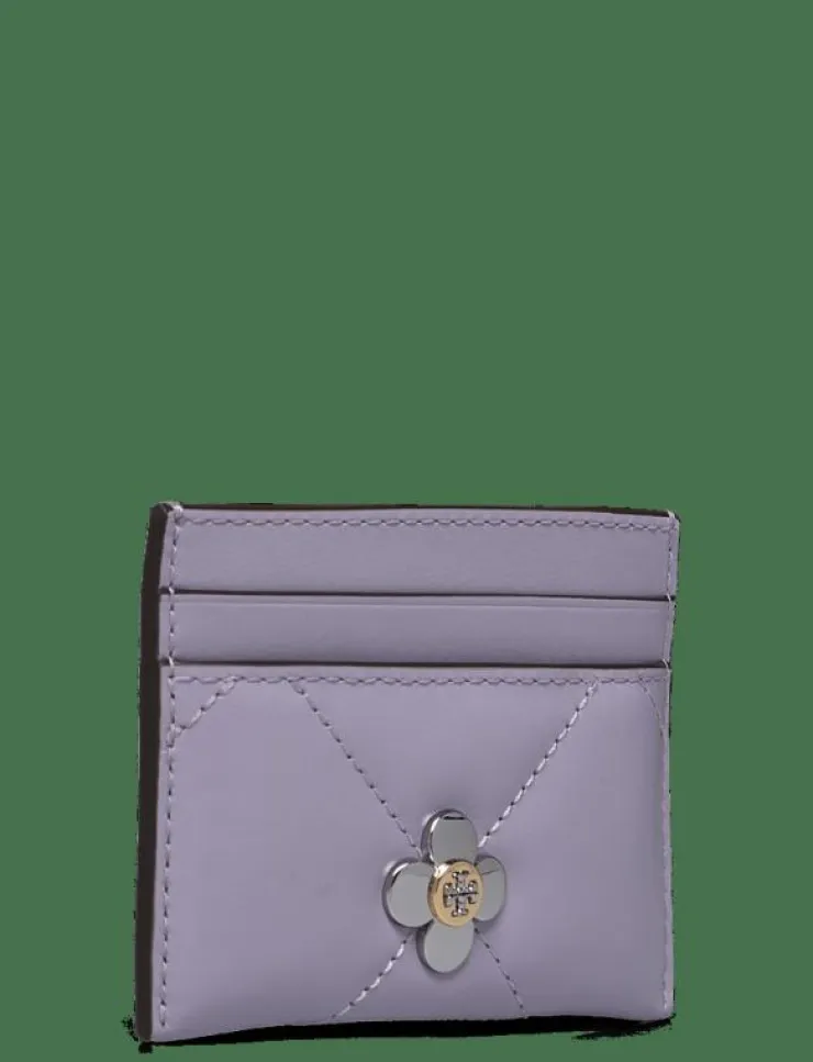 Kvinnor Tory Burch Plånböcker & Korthållare|Kira Clover Diamond Quilt Card Case - Plånböcker