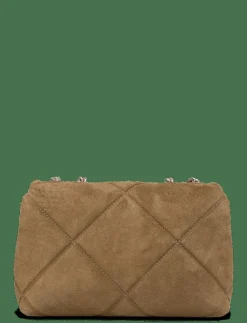 Kvinnor Tory Burch Crossbody Bags|Axelremsväskor|Kira Diamond Quilt Suede Small Convertible Shoulder Bag - Crossbody Bags
