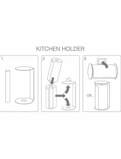 LIND DNA Hushållspappershållare|Kitchen Holder L - Hushållspappershållare