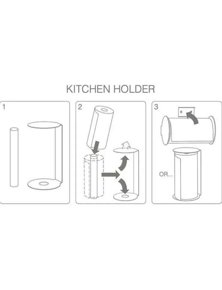 LIND DNA Hushållspappershållare|Kitchen Holder L - Hushållspappershållare