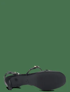 Kvinnor Mango Sandaler|Högklackade Skor|Kitten-heel sandals with buckle - Sandaler
