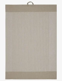 Noble House Kökstextilier|Textilier|KÖKSHANDDUK RONJA GRS BEIGE RAND 50x70 - Kökshanddukar