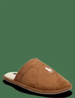 Polo Ralph Lauren Klarence Microsuede Scuff Slipper - Inneskor| Inneskor