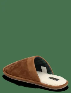 Polo Ralph Lauren Klarence Microsuede Scuff Slipper - Inneskor| Inneskor