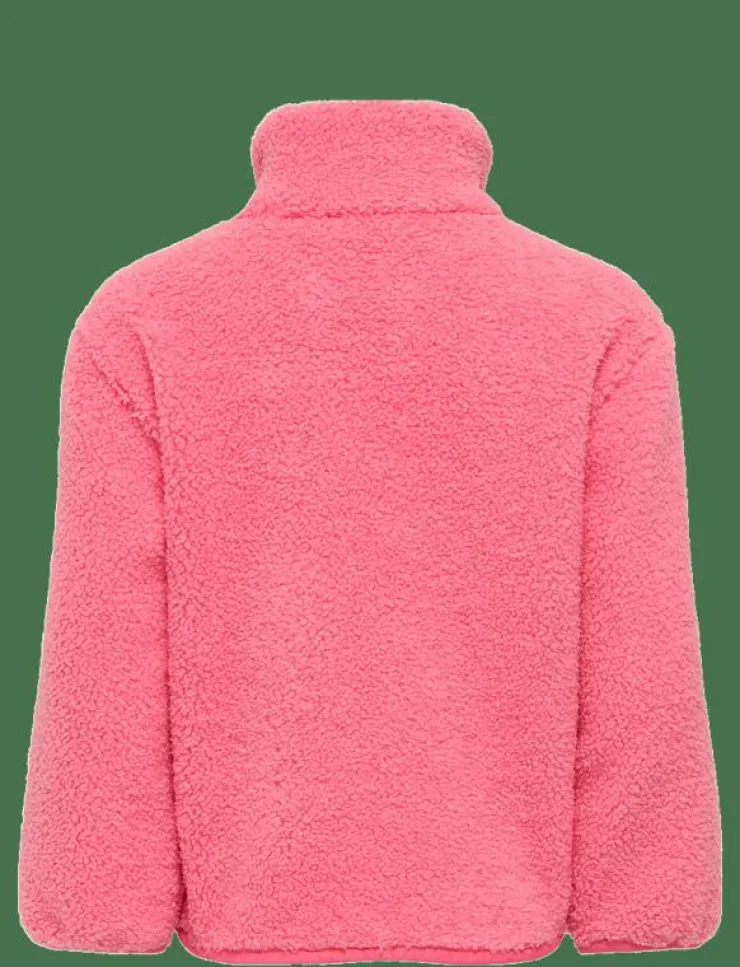 Barn Kids Only Fleecekläder|KMGEVA LIFE TEDDY JACKET CP OTW - Jackor