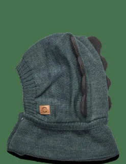 mikk-line Knit Balaclava w Opening/Dino - Balaclava|Barn Mössor|Vinteraccessoarer