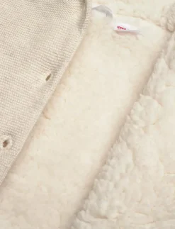 Barn Mango Fleecekläder|Knit cardigan with fleece lining - Jackor
