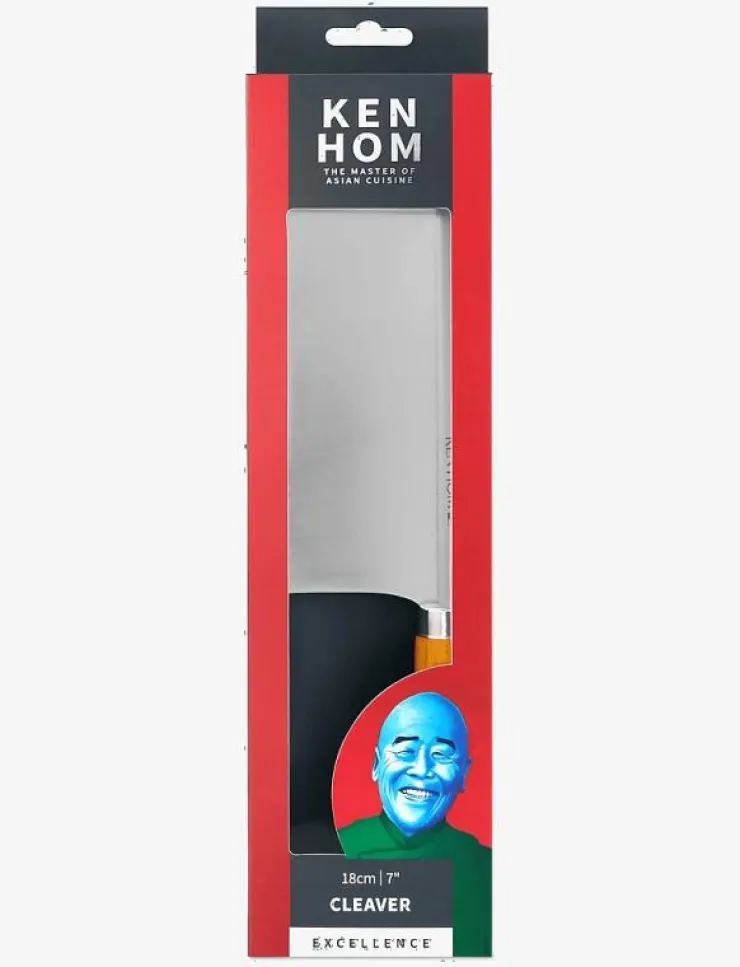 Ken Hom Kniv Cleaver 18cm trähandtag - Grönsaksknivar| Köksknivar & Knivtillbehör
