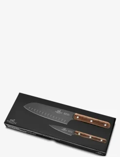 Lion Sabatier Köksknivar & Knivtillbehör|Knivset Phenix 2 delar Svart/Trä - Knivset
