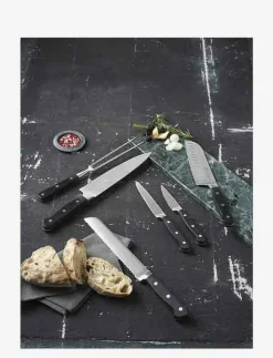 Lion Sabatier Knivset Pluton 6 delar Stål/Svart - Knivset| Köksknivar & Knivtillbehör