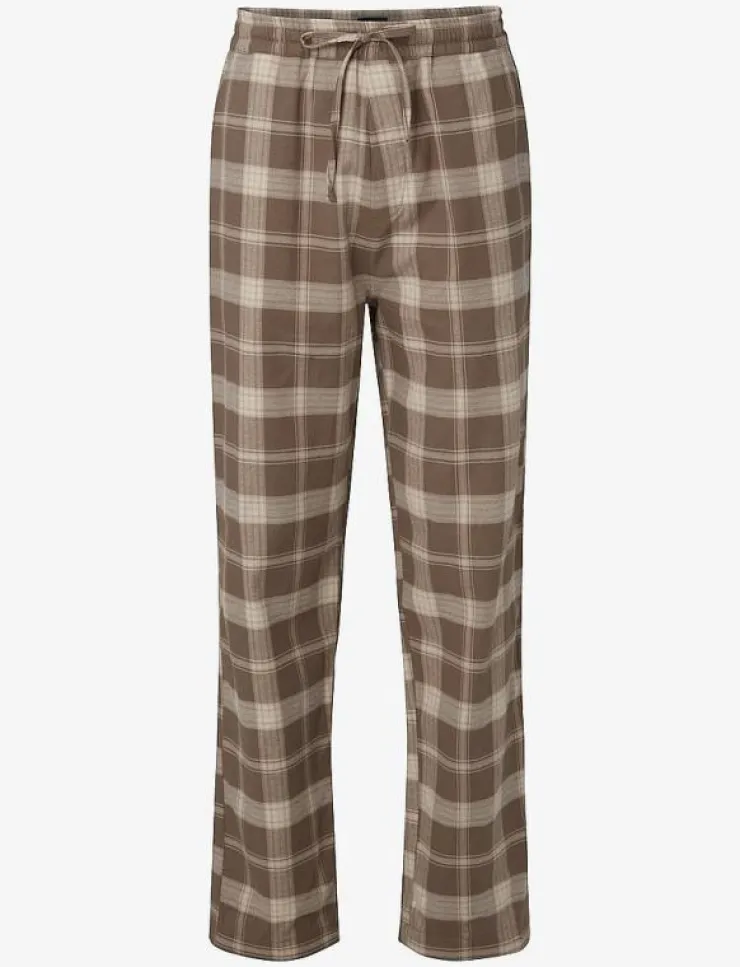 Lexington Home Konrad Organic Cotton Checked Flannel Pajama Pants - Nederdelar| Pyjamas
