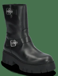 Kvinnor HUGO Boots|Kris_BkBootie_LTCAF - Platta ankelboots
