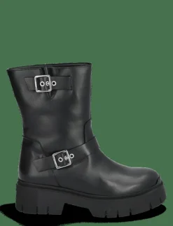 Kvinnor HUGO Boots|Kris_BkBootie_LTCAF - Platta ankelboots