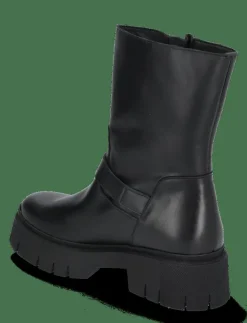 Kvinnor HUGO Boots|Kris_BkBootie_LTCAF - Platta ankelboots