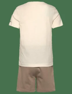 Barn Converse Set|KS-KNIT SHORT SET - Set med kortärmad t-shirt