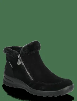 Kvinnor Rieker Varmfodrade Stövlar|Boots|L7188 - Platta ankelboots
