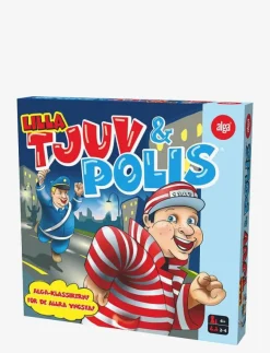 Barn Alga Pussel & Spel|L-A Tjuv O Polis - Brädspel