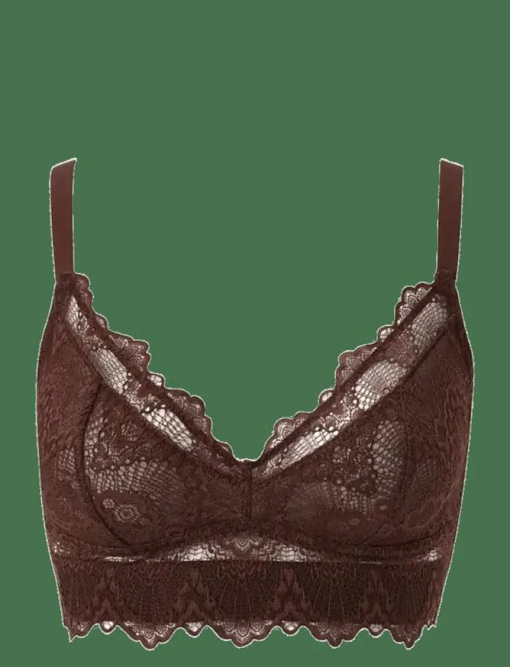 Kvinnor Understatement Underwear Bh:Ar|Lace Support Bra - Bralette